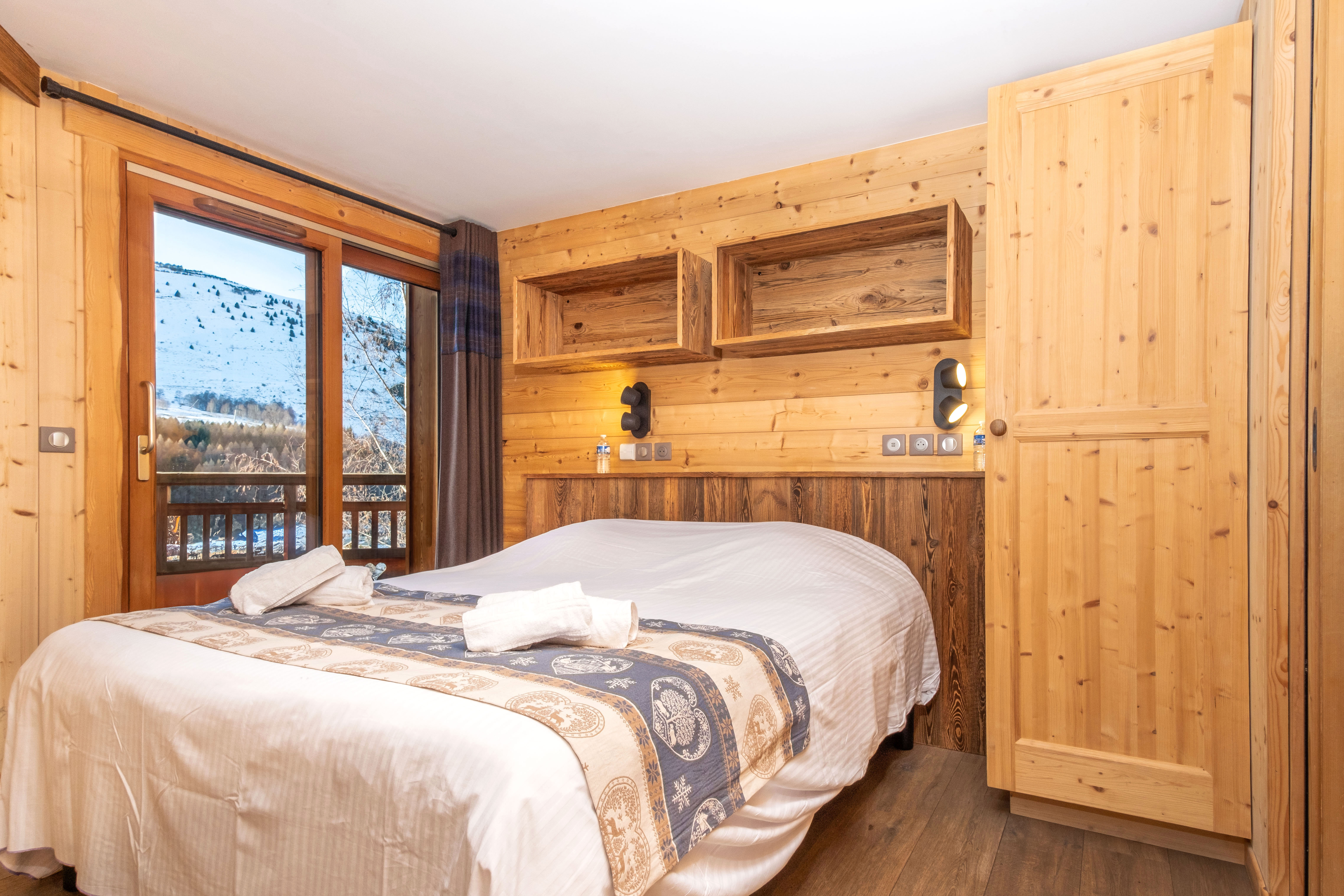 Chambre bleue - Chalet Husky